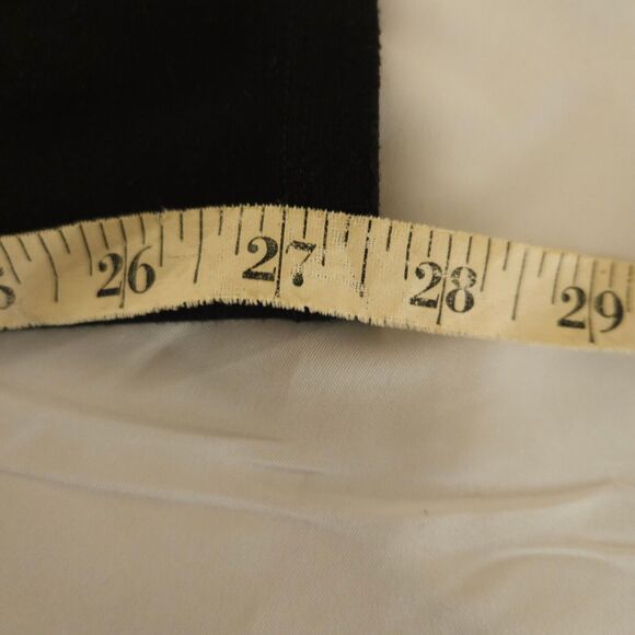 Eileen Fisher Womens Petite Large Black Pull On Stretch Slim Pants - Picture 8 of 8